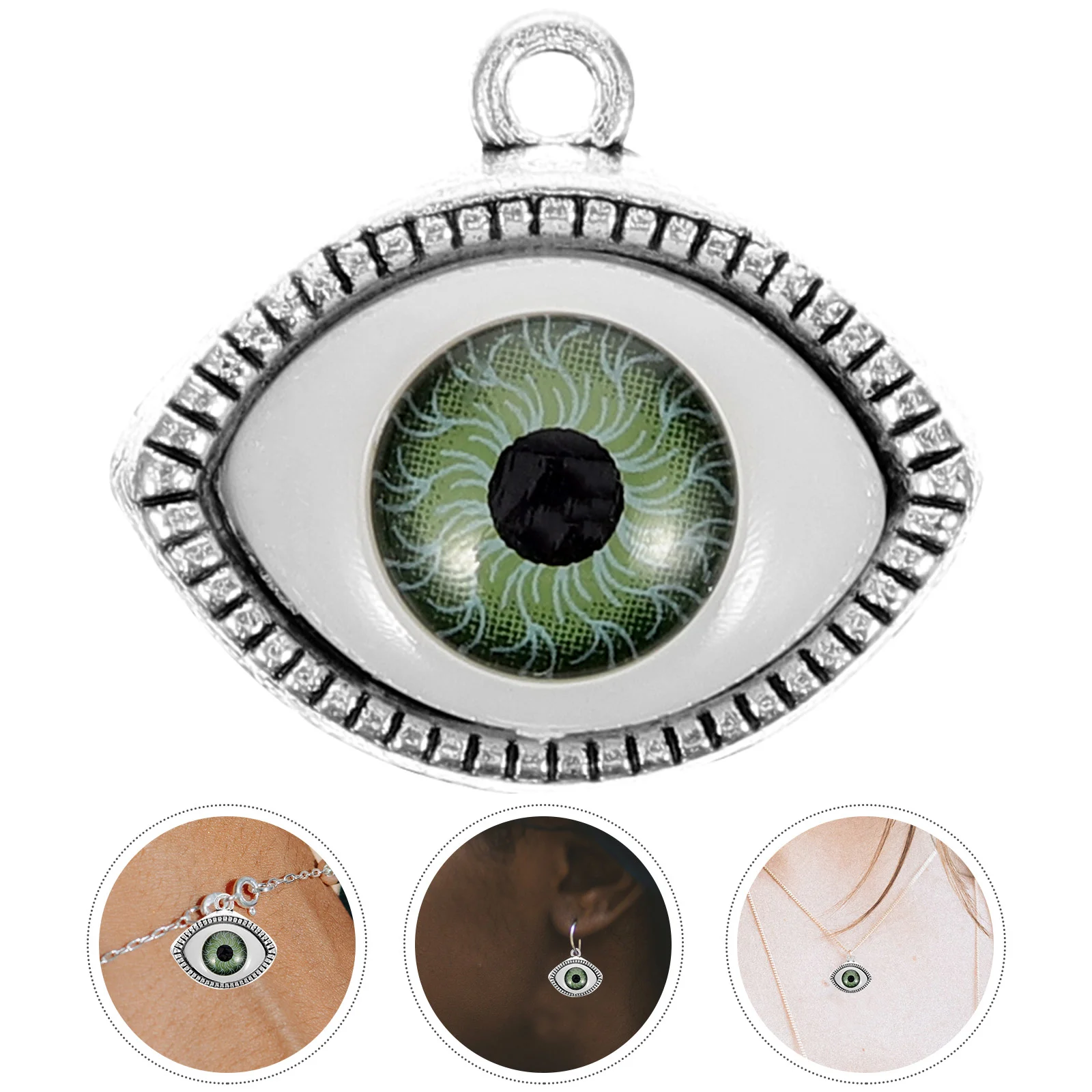 10 Pcs 's Eye Base Bracelet Charms DIY Jewelry Alloy Making Supplies for Necklace Pendants Decorate Accessories
10 Pcs 's Eye Base Bracelet Charms DIY Jewelry Alloy Making Supplies for Necklace Pendants Decorate Accessories