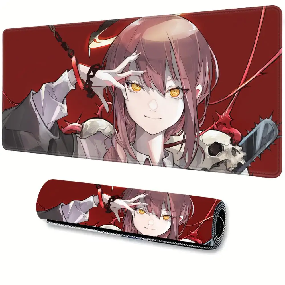 Chainsaw Man Large mouse pad xxl rubber keyboard mouse carpet anti-slip gamer mousepad laptop Makima desk mat
Chainsaw Man Large mouse pad xxl rubber keyboard mouse carpet anti-slip gamer mousepad laptop Makima desk mat