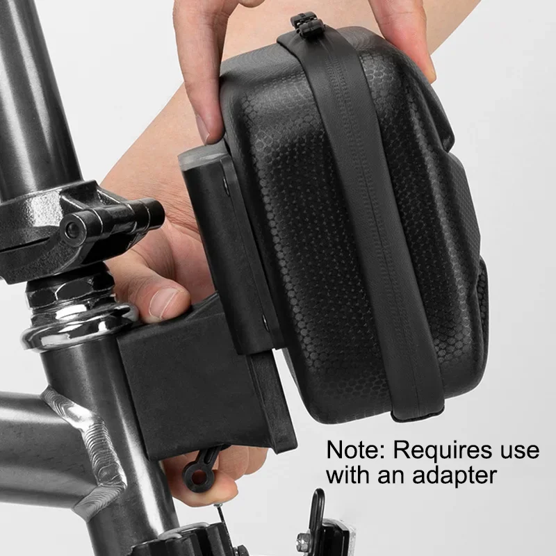 ROCKBROS Carbon Fiber Pattern BMX Front Bag Hard Shell Folding Bike Head Bag Waterproof PU Portable Package Cycling Accessories
ROCKBROS Carbon Fiber Pattern BMX Front Bag Hard Shell Folding Bike Head Bag Waterproof PU Portable Package Cycling Accessories