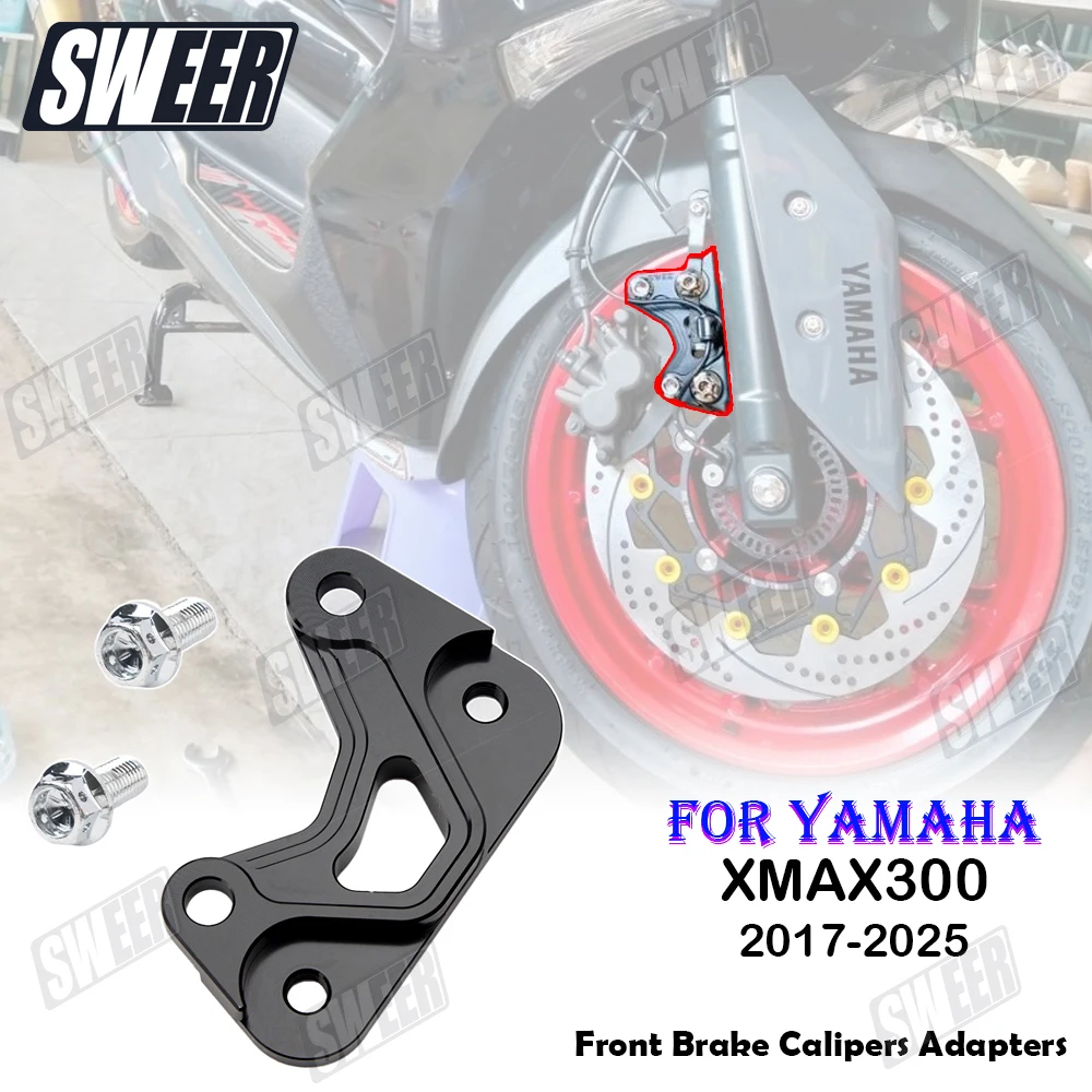 Motorcycle Front Brake Calipers Adapters Suitable For Yamaha XMAX300 Diameter Of 300mm Brake Disc Brake Calipers Accessories
Motorcycle Front Brake Calipers Adapters Suitable For Yamaha XMAX300 Diameter Of 300mm Brake Disc Brake Calipers Accessories
