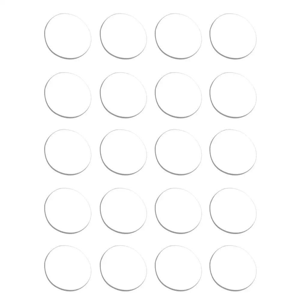 20 Pcs Glass Table Rubber Spacer Clear Bumper Suction Cup Gasket Furniture Grippers Thick Pad for Table Top Cabinet Doors
20 Pcs Glass Table Rubber Spacer Clear Bumper Suction Cup Gasket Furniture Grippers Thick Pad for Table Top Cabinet Doors