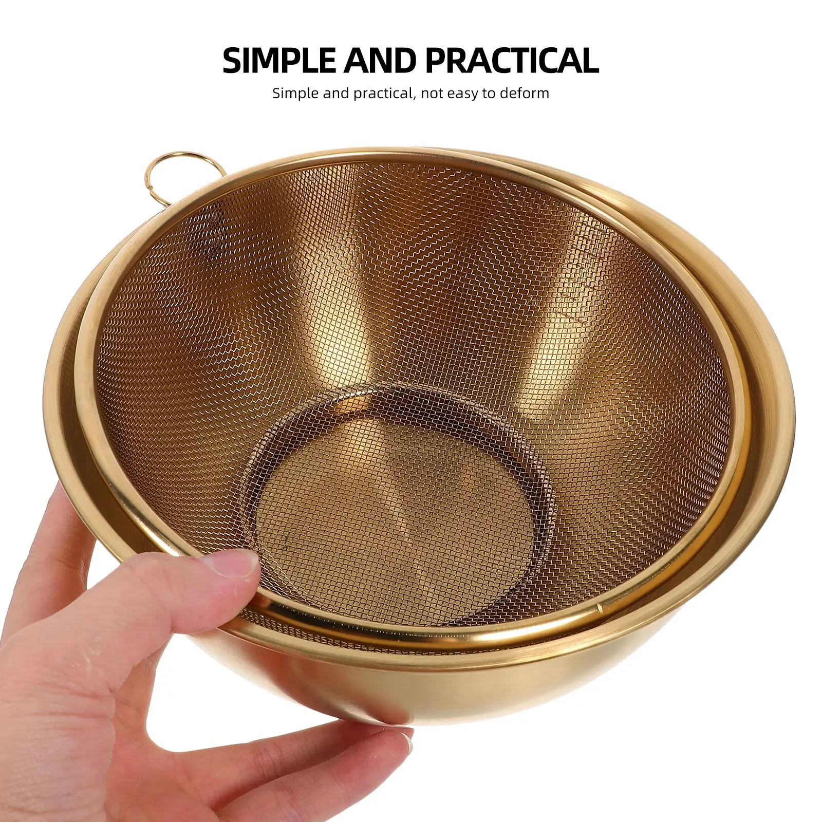 2 Pcs Sink Strainer Stainless Steel Drain Basket Kitchen Basin Rice Washing Artifact Fruit Fruits Drainer for Mesh Colander
2 Pcs Sink Strainer Stainless Steel Drain Basket Kitchen Basin Rice Washing Artifact Fruit Fruits Drainer for Mesh Colander