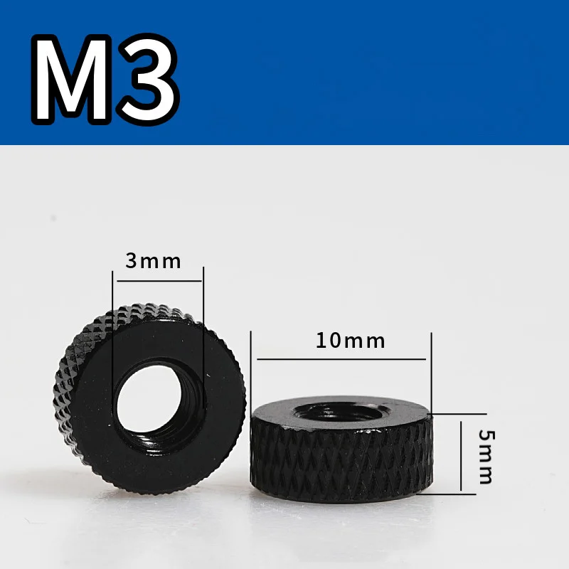 M3 M4 M5 M6 Anodized Colorful Aluminum Alloy Knurled Thumb Nut Through Hole Knurled Ultra Thin Flat Fixing Nut Thickness 5mm
M3 M4 M5 M6 Anodized Colorful Aluminum Alloy Knurled Thumb Nut Through Hole Knurled Ultra Thin Flat Fixing Nut Thickness 5mm