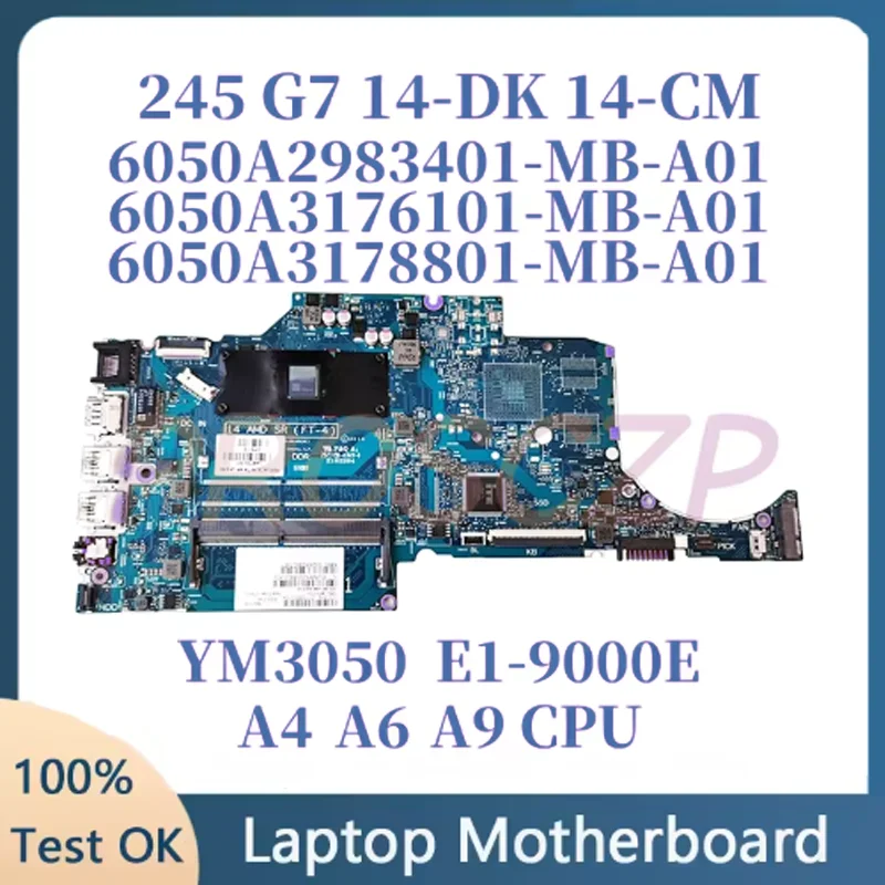 6050A3178801 6050A3176101 For H P 245 G7 14-DK 14-CM Notebook Motherboard TPN-I132/I135 L90328-001 L86471-601 Laptop Mainboard
6050A3178801 6050A3176101 For H P 245 G7 14-DK 14-CM Notebook Motherboard TPN-I132/I135 L90328-001 L86471-601 Laptop Mainboard