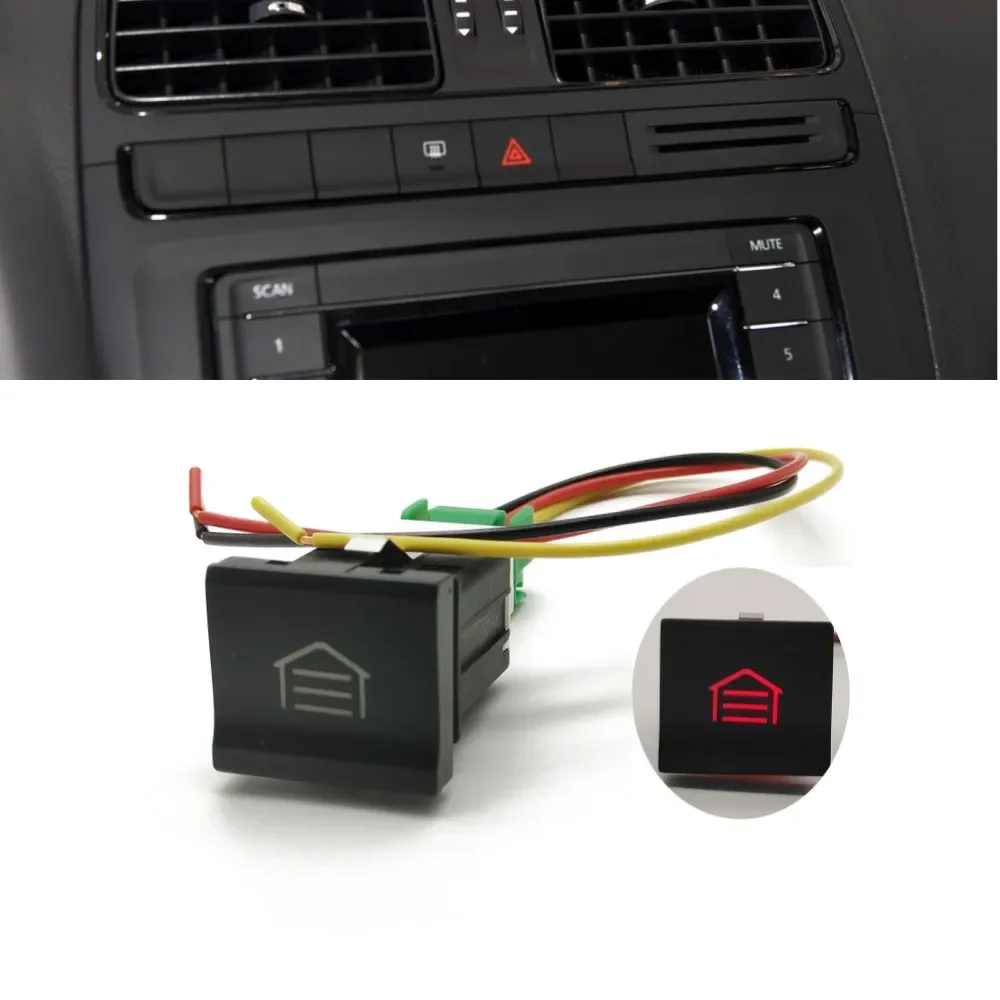 For VW Polo 2014-2018 Car Red LED Light Garage Switch Button Power on Off Switch with Wire
For VW Polo 2014-2018 Car Red LED Light Garage Switch Button Power on Off Switch with Wire