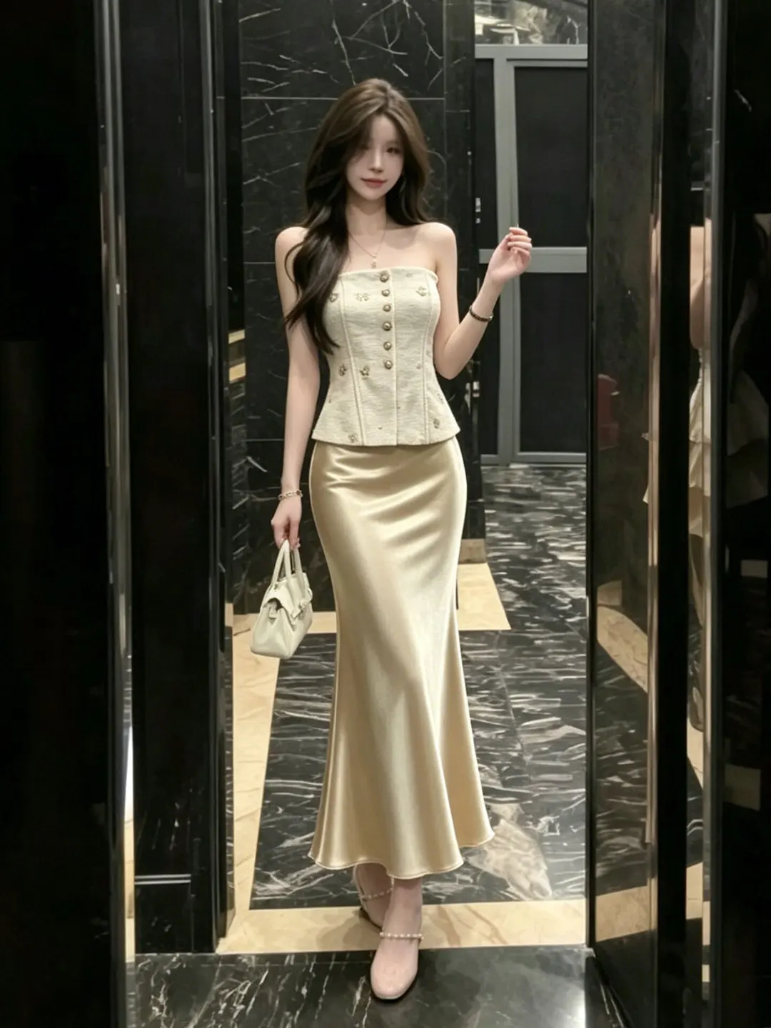 Elegant Two-Piece Set Women's Fashion Casual Style Comfortable Cotton mid High Waist Skirt Sleeveless Vest Summer Outfit
Elegant Two-Piece Set Women's Fashion Casual Style Comfortable Cotton mid High Waist Skirt Sleeveless Vest Summer Outfit