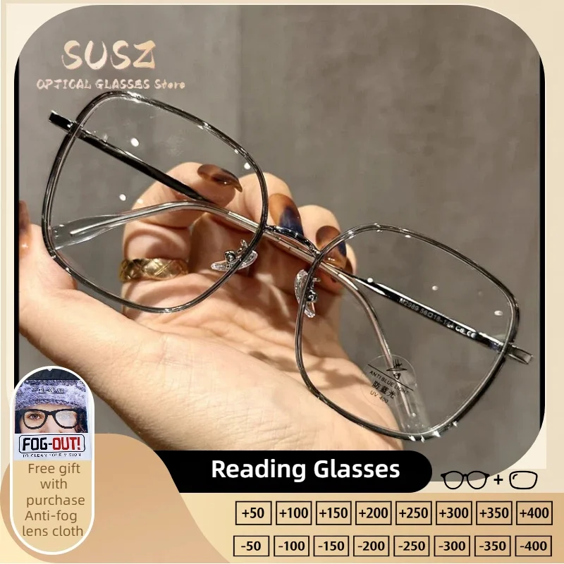 New FashionNew DesignReading Glasses Women High QualityOptical Eyeglasses FrameMyopia GlassesCasual StyleOversize FrameSquare
New FashionNew DesignReading Glasses Women High QualityOptical Eyeglasses FrameMyopia GlassesCasual StyleOversize FrameSquare