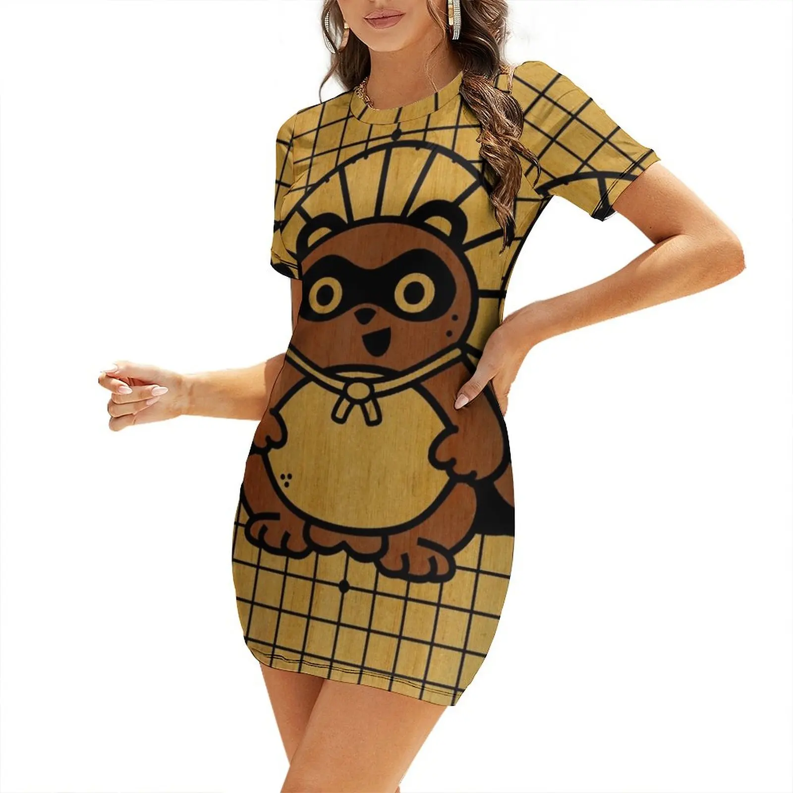 The Tenuki Tanuki Short Sleeved Dress Woman fashion summer dress woman 2025 trendy Dress vintage
The Tenuki Tanuki Short Sleeved Dress Woman fashion summer dress woman 2025 trendy Dress vintage