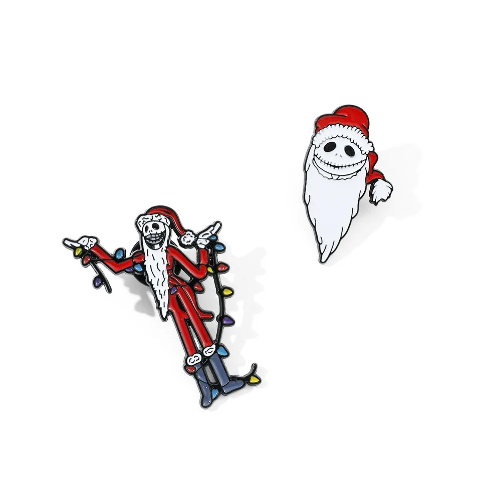 Disney Jewelry The Nightmare Before Christmas Brooch Jack Skellington Santa Claus Enamel Pins for Backpack Pins Accessories
Disney Jewelry The Nightmare Before Christmas Brooch Jack Skellington Santa Claus Enamel Pins for Backpack Pins Accessories
