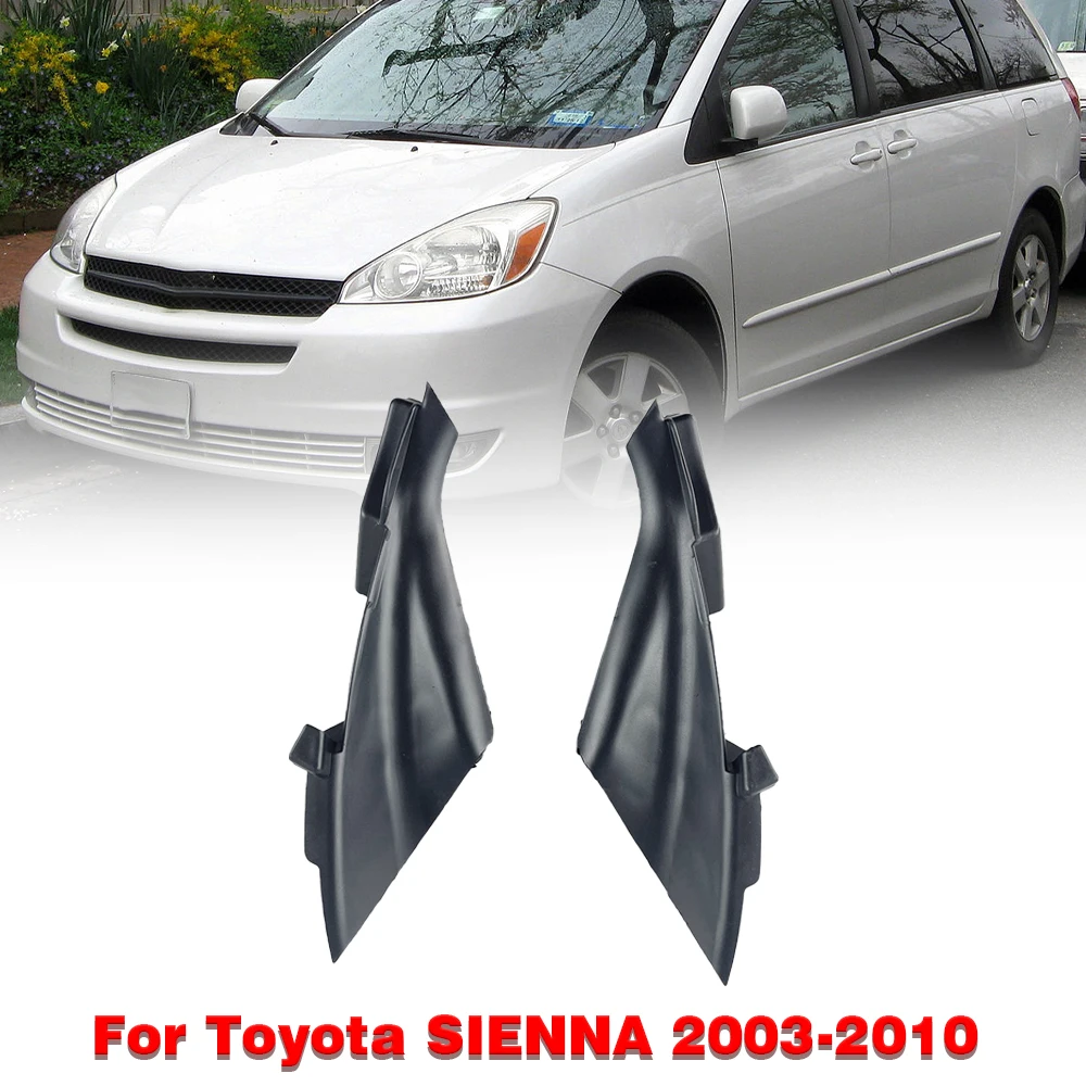 1 Pair Car Front Windshield Wrap Corner Trim Wiper Side Cowl Trim Cover Lid For Toyota SIENNA 2003-2010
1 Pair Car Front Windshield Wrap Corner Trim Wiper Side Cowl Trim Cover Lid For Toyota SIENNA 2003-2010