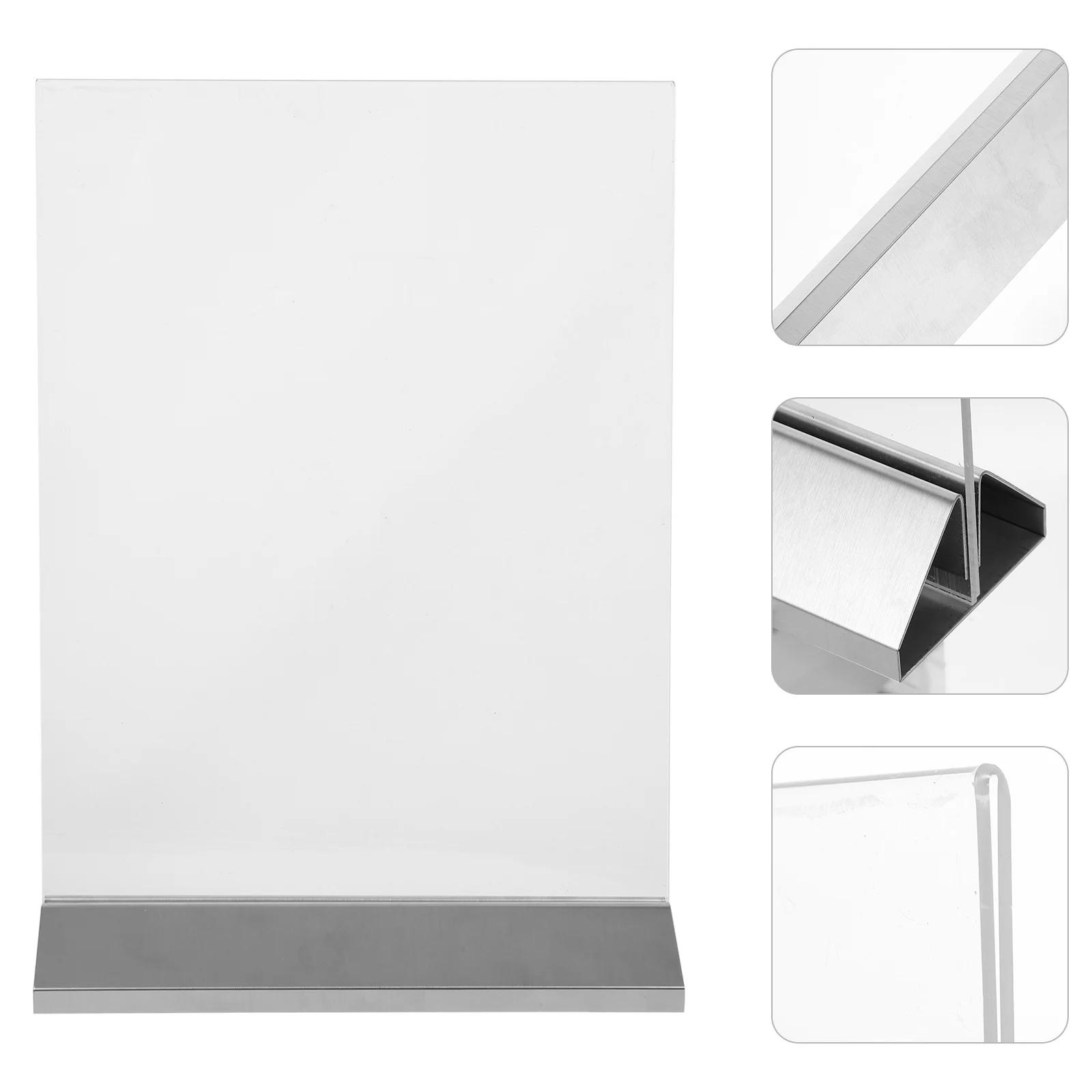 Sturdy Acrylic Display Stand Price Sign Holder For Table Wedding Restaurant Clear Document Menu Frame Transparent Picture Holder
Sturdy Acrylic Display Stand Price Sign Holder For Table Wedding Restaurant Clear Document Menu Frame Transparent Picture Holder