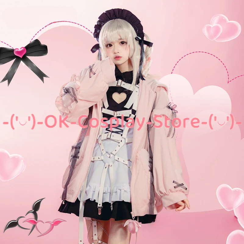 Yuxia Yutuber VTuber Makaino Ririmu Cosplay Costume Halloween Carnival Uniform Women Cute Party Suit Pink Coat Dress Custom Made
Yuxia Yutuber VTuber Makaino Ririmu Cosplay Costume Halloween Carnival Uniform Women Cute Party Suit Pink Coat Dress Custom Made