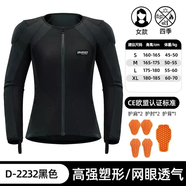 Motorcycle Clothing Armor Summer Men Women for Outdoor Riding CE Protective Gear Soft Sportswear Racing Equipment Body Protector
Motorcycle Clothing Armor Summer Men Women for Outdoor Riding CE Protective Gear Soft Sportswear Racing Equipment Body Protector