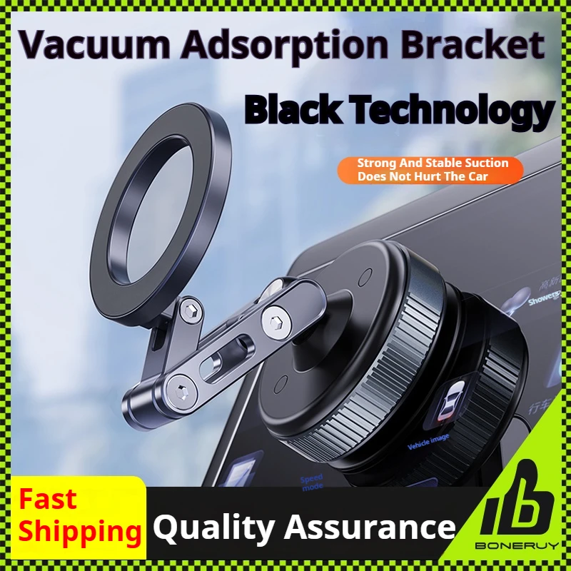 X53 Phone Stand Mechanical Vacuum Suction Cup Rotate 360° Strong Magnetic Adsorption Bracket Navigation Kitchen Desktop Holder
X53 Phone Stand Mechanical Vacuum Suction Cup Rotate 360° Strong Magnetic Adsorption Bracket Navigation Kitchen Desktop Holder