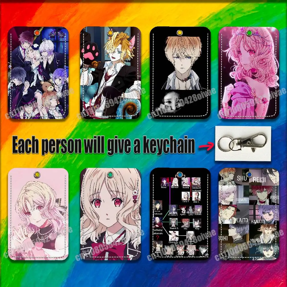 Komori Yui Shu Kanato Sakamaki D-Diabolik Lovers For ID Clips Credit Bank Access Water Card Holder Decoration Bag Key Keychain
Komori Yui Shu Kanato Sakamaki D-Diabolik Lovers For ID Clips Credit Bank Access Water Card Holder Decoration Bag Key Keychain