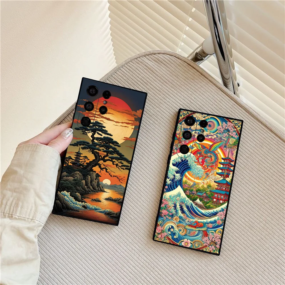 Modern Japanese Art Phone Case For Samsung Galaxy S25 Ultra S22 S23 S24 Ultra S21 S20 5G Protective Soft Silicone TPU Funda
Modern Japanese Art Phone Case For Samsung Galaxy S25 Ultra S22 S23 S24 Ultra S21 S20 5G Protective Soft Silicone TPU Funda