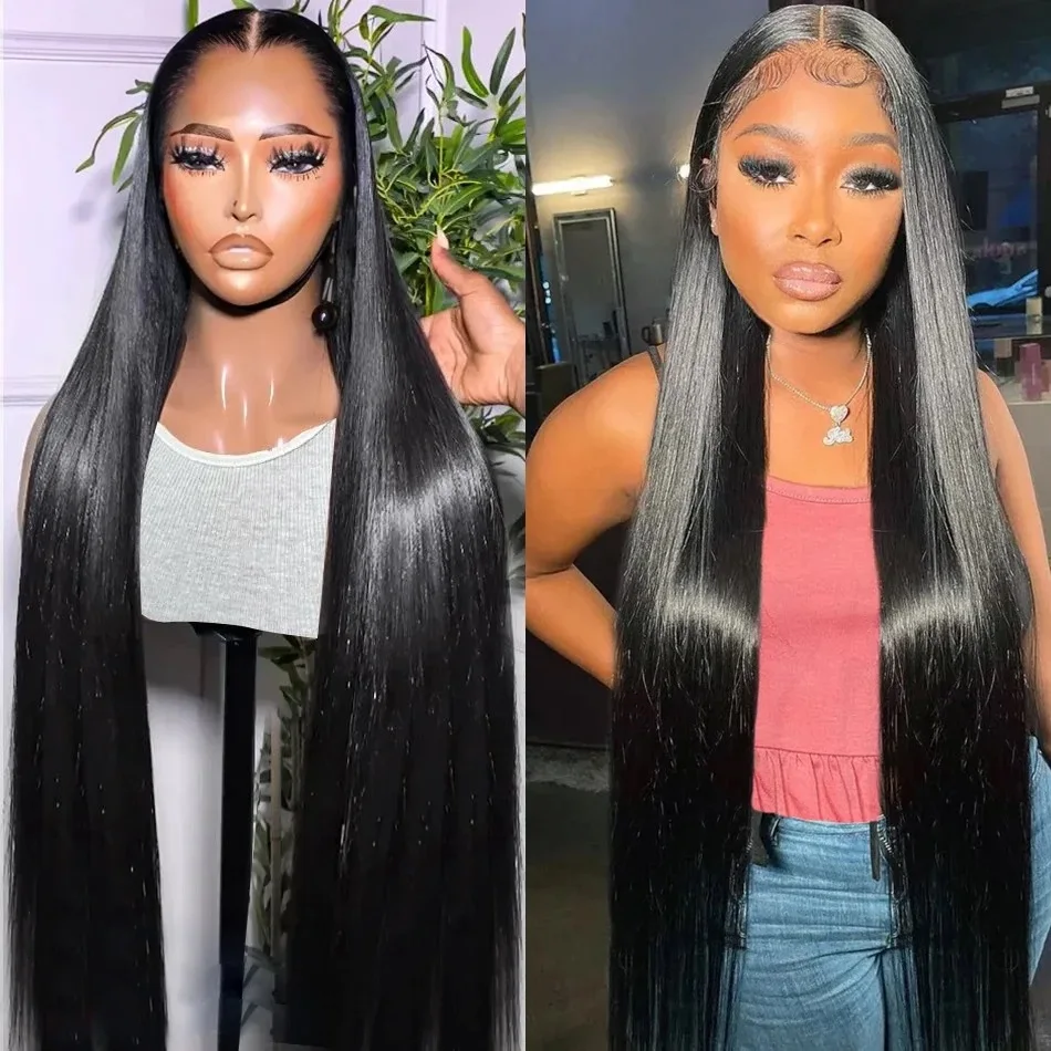 HD 40 inch Straight 13x6 Human Hair Lace Frontal Wigs Remy PrePlucked 13x4 Lace Front Wig For Women Glueless Ready To Wear Go
HD 40 inch Straight 13x6 Human Hair Lace Frontal Wigs Remy PrePlucked 13x4 Lace Front Wig For Women Glueless Ready To Wear Go