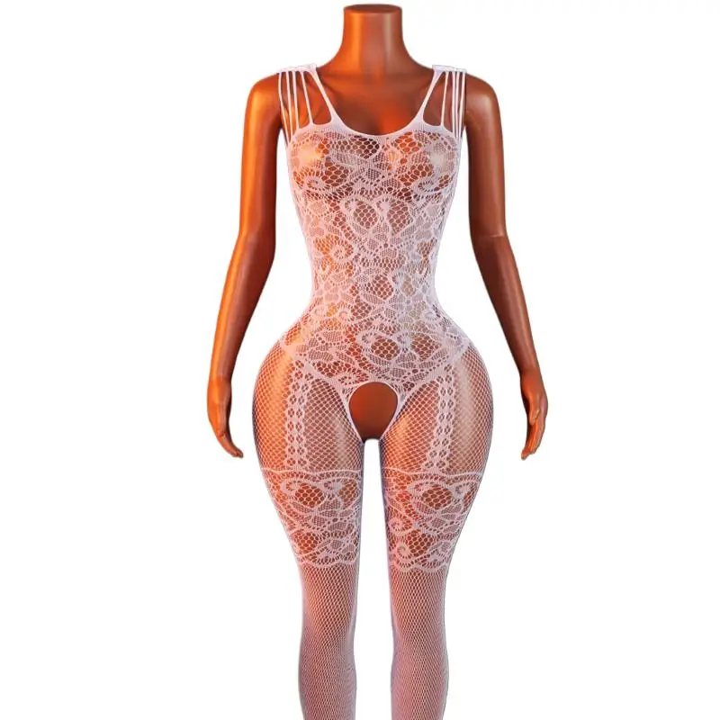 White Transparent Sexy Fishing Net Tight Socks Women Erotic Lingerie Bodysuit Crotchless Temptation Bodystocking Exotic Costumes
White Transparent Sexy Fishing Net Tight Socks Women Erotic Lingerie Bodysuit Crotchless Temptation Bodystocking Exotic Costumes