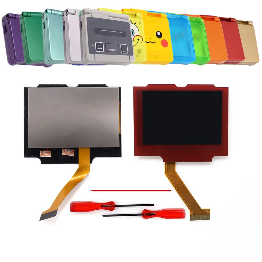HD 3.0 inch Retro pixel Easy Install GBA SP IPS LCD Pre-Laminated LCD Screen for Gameboy Advance SP Replace Shell
HD 3.0 inch Retro pixel Easy Install GBA SP IPS LCD Pre-Laminated LCD Screen for Gameboy Advance SP Replace Shell