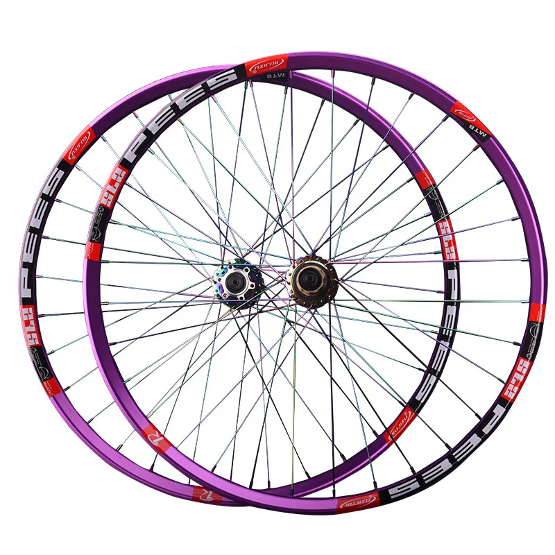 RUJIXU MTB Bike Wheel set 26 29 27.5 inch Wheel Hub XD/HG/MS Rim32H Rainbow Spoke 6 Pawls Bicycle Wheels QR Mountain wheelset
RUJIXU MTB Bike Wheel set 26 29 27.5 inch Wheel Hub XD/HG/MS Rim32H Rainbow Spoke 6 Pawls Bicycle Wheels QR Mountain wheelset