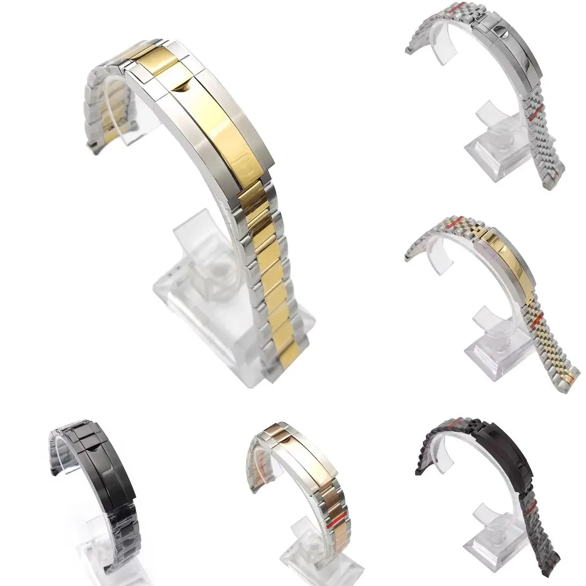 20mm Watch Band Strap Wholesale 316L Stainless Steel Dust-Free Oyster Bracelet Waterproof For Men's Wristwatch
20mm Watch Band Strap Wholesale 316L Stainless Steel Dust-Free Oyster Bracelet Waterproof For Men's Wristwatch