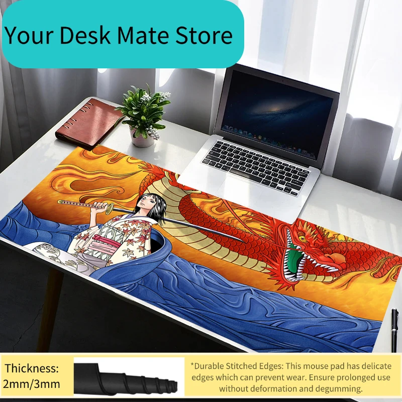 Mouse Pad Laptop Rubber Extended Desktop Mat Computer Gamer HD Mousepad PC Gaming Accessories One Piece Nico Robin Keyboard Pad
Mouse Pad Laptop Rubber Extended Desktop Mat Computer Gamer HD Mousepad PC Gaming Accessories One Piece Nico Robin Keyboard Pad
