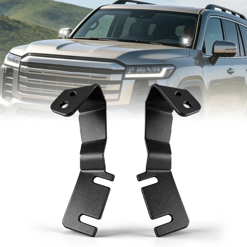 2Pcs Hood Ditch Light Bar Mount Brackets Fit for Land Cruiser Lc300 2020-2025 A-Pillar Spotlight Bracket Holder Accessories
2Pcs Hood Ditch Light Bar Mount Brackets Fit for Land Cruiser Lc300 2020-2025 A-Pillar Spotlight Bracket Holder Accessories