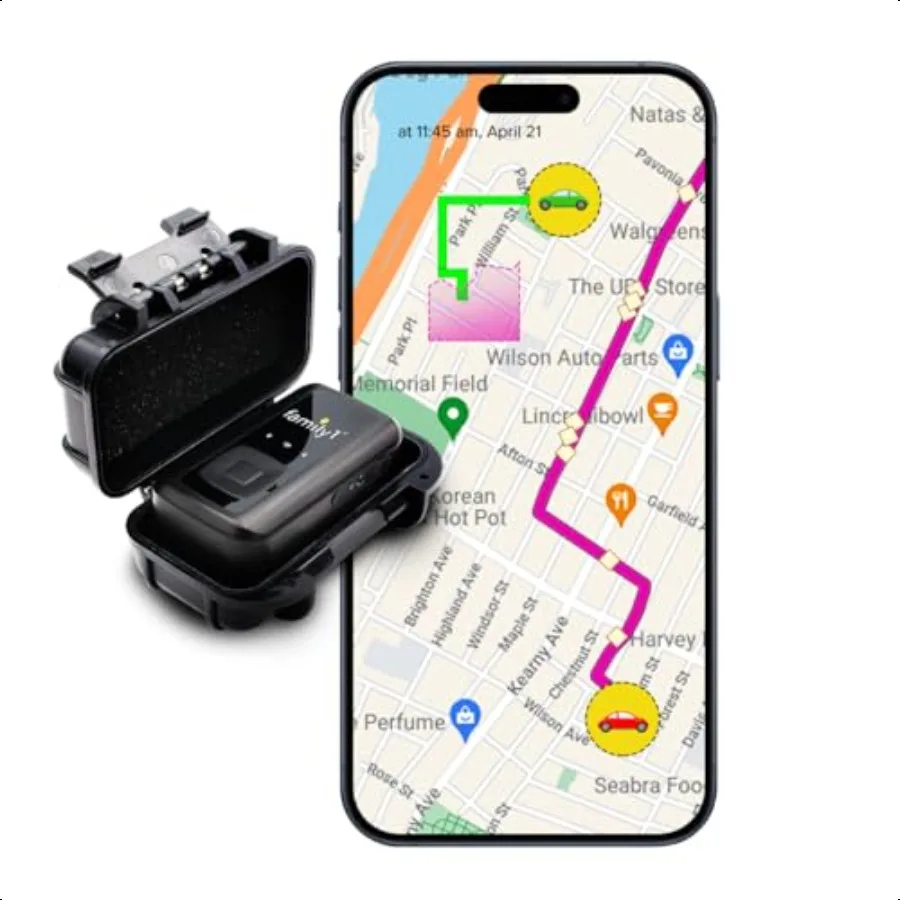 Family1st GPS Tracker Device for Vehicles Cars Loved Ones Up to 30 Day Battery with Waterproof Case Magnetic RealTime Tracking
Family1st GPS Tracker Device for Vehicles Cars Loved Ones Up to 30 Day Battery with Waterproof Case Magnetic RealTime Tracking