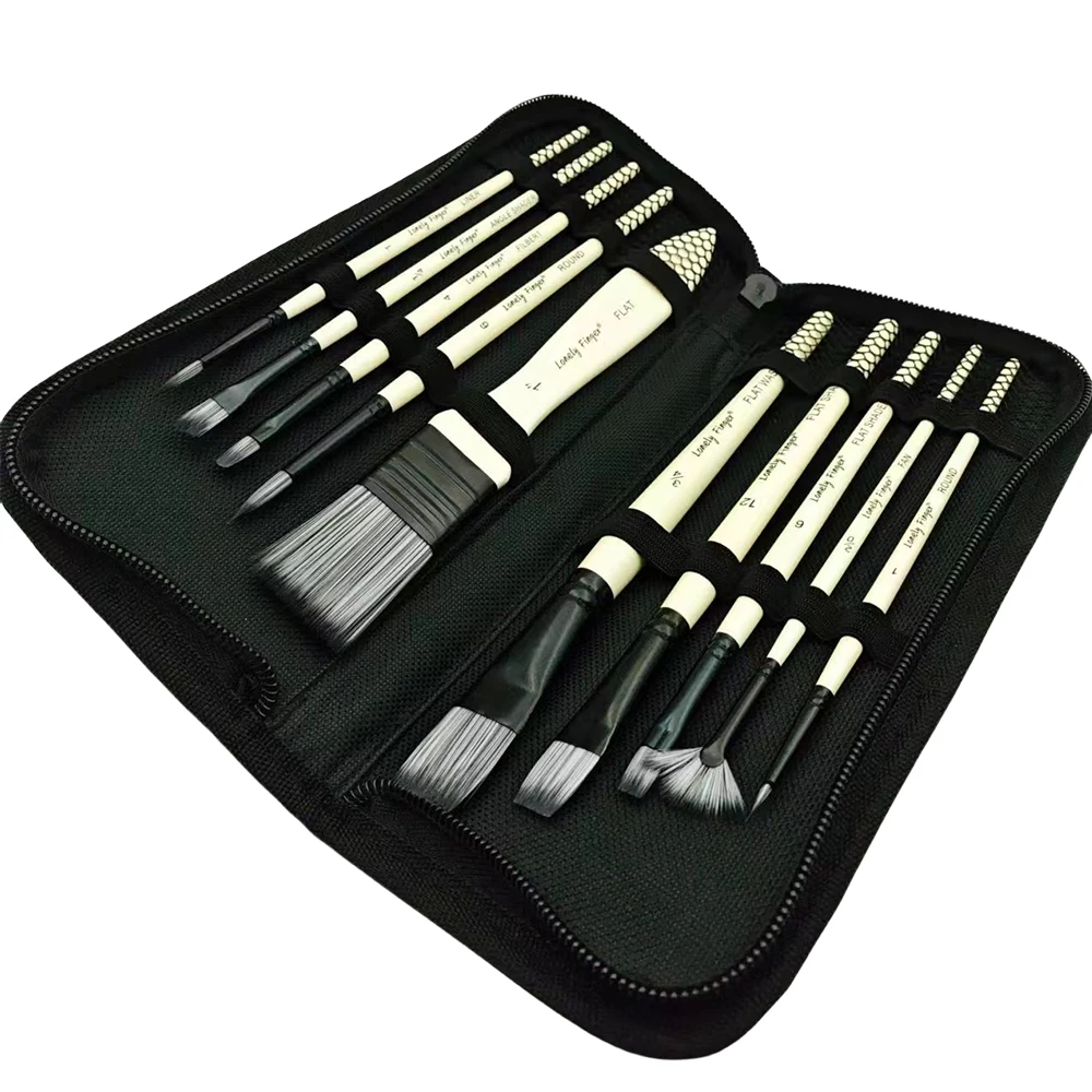 Профессиональный набор кистей для рисования из 10 предметов с сумкой — нейлоновая щетина премиум-класса для масляной, акриловой, акварельной гуаши
Профессиональный набор кистей для рисования из 10 предметов с сумкой — нейлоновая щетина премиум-класса для масляной, акриловой, акварельной гуаши