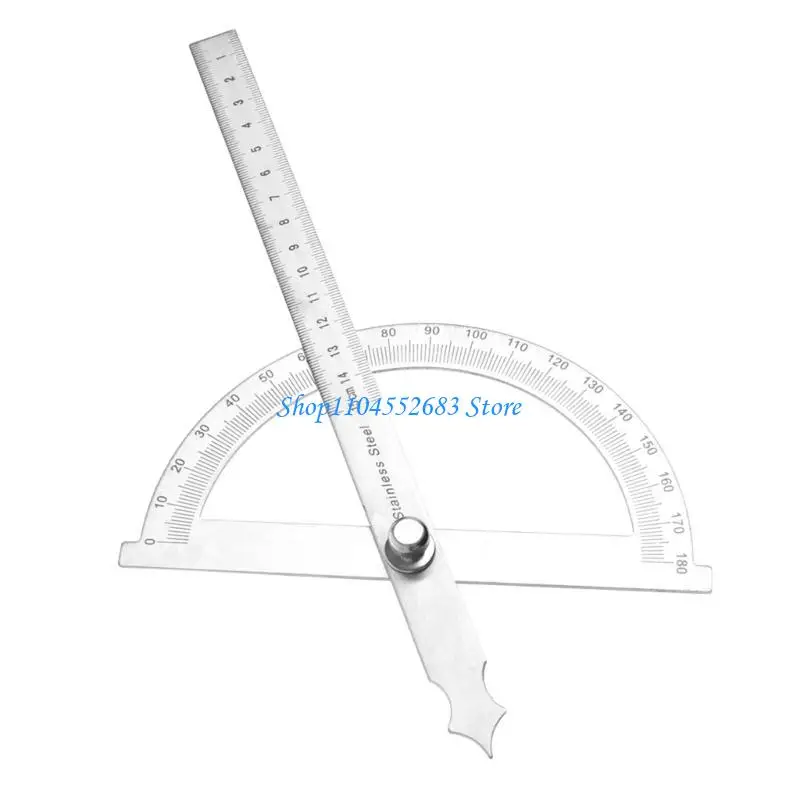 Y6GD Sourcing Map Angles Protractors 180 Degree Stainless Steel Finders Gauges Adjustable
Y6GD Sourcing Map Angles Protractors 180 Degree Stainless Steel Finders Gauges Adjustable