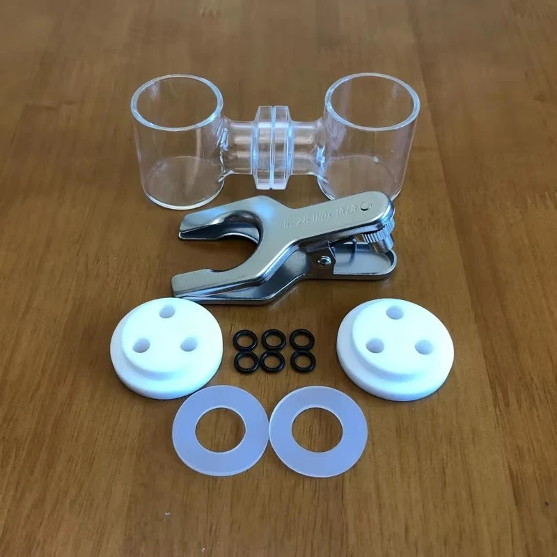 Promotional 50ml H-type sealed electrolytic cell, interchangeable film electrolytic cell, frosted mouth sealed electrolyzer
Promotional 50ml H-type sealed electrolytic cell, interchangeable film electrolytic cell, frosted mouth sealed electrolyzer