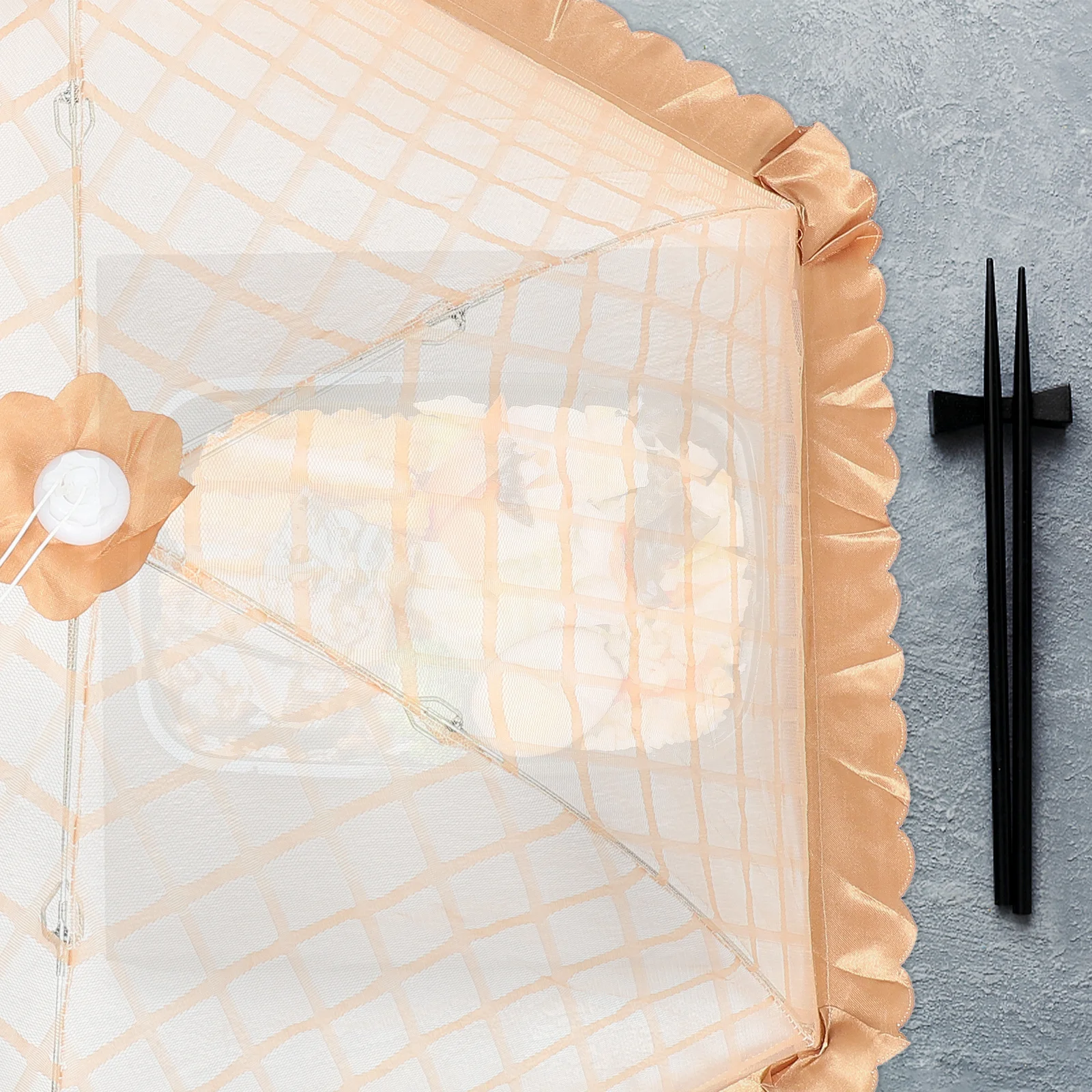 1Pcs Pop-Up Food Cover Household Table Protector Foldable Dish Umbrella for Camping Picnic Vegetable Table Food Protector
1Pcs Pop-Up Food Cover Household Table Protector Foldable Dish Umbrella for Camping Picnic Vegetable Table Food Protector