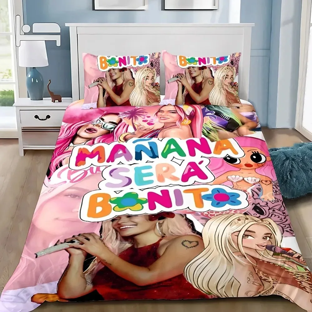 Duvet Cover Pillowcase Bedding Set Karol G Manana Sera Bonito Adult BoyGirl Bedroom Decoration Children Single Double Large Size
Duvet Cover Pillowcase Bedding Set Karol G Manana Sera Bonito Adult BoyGirl Bedroom Decoration Children Single Double Large Size