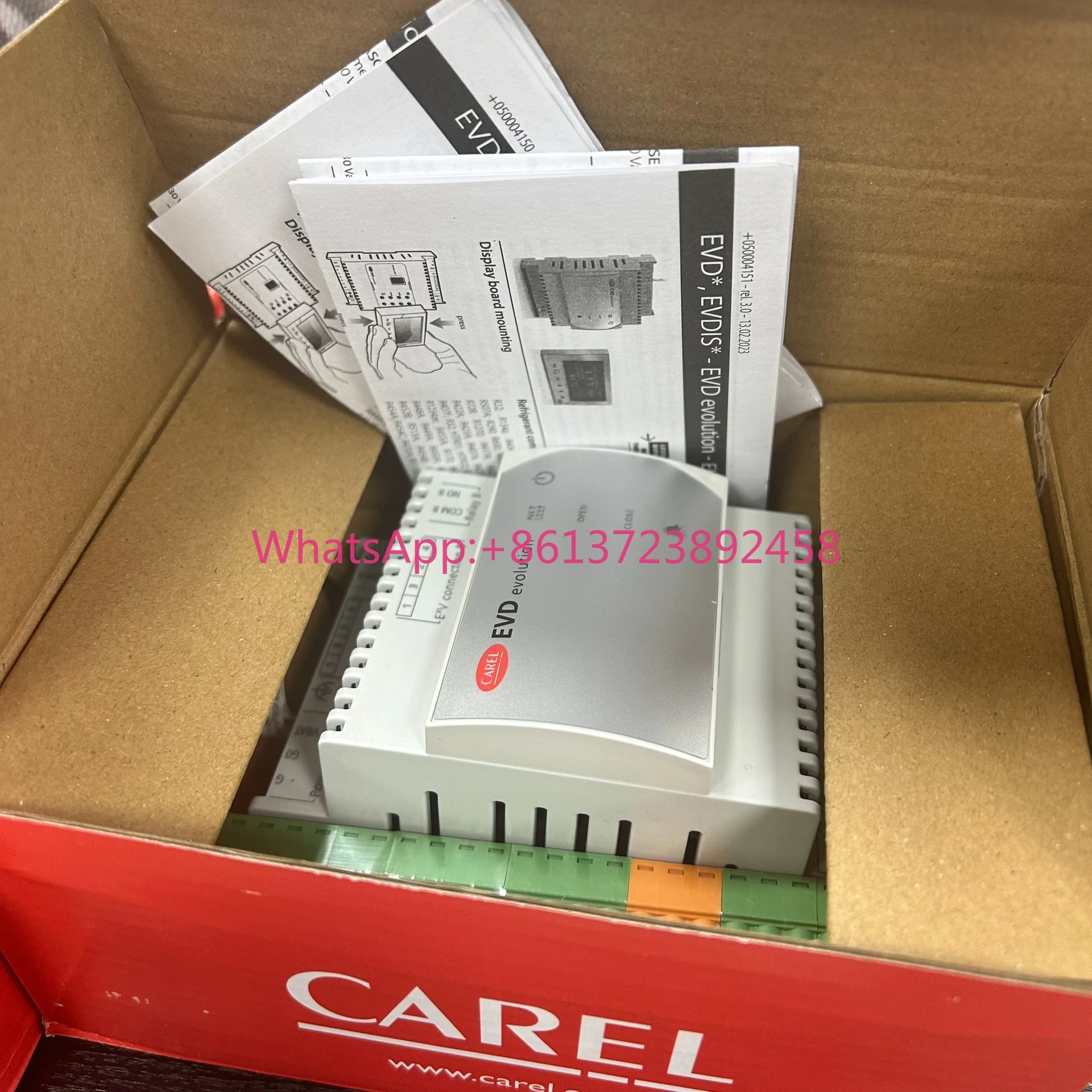 Carle Electronic Expansion Valve Driver EVD0000E50 EVDOOOOE5O High Quality
Carle Electronic Expansion Valve Driver EVD0000E50 EVDOOOOE5O High Quality