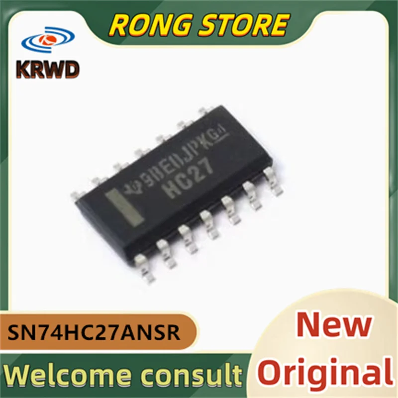 15PCS HC27 New and original SN74HC27ANSR SN74HC27AN SN74HC27 SOP14
15PCS HC27 New and original SN74HC27ANSR SN74HC27AN SN74HC27 SOP14