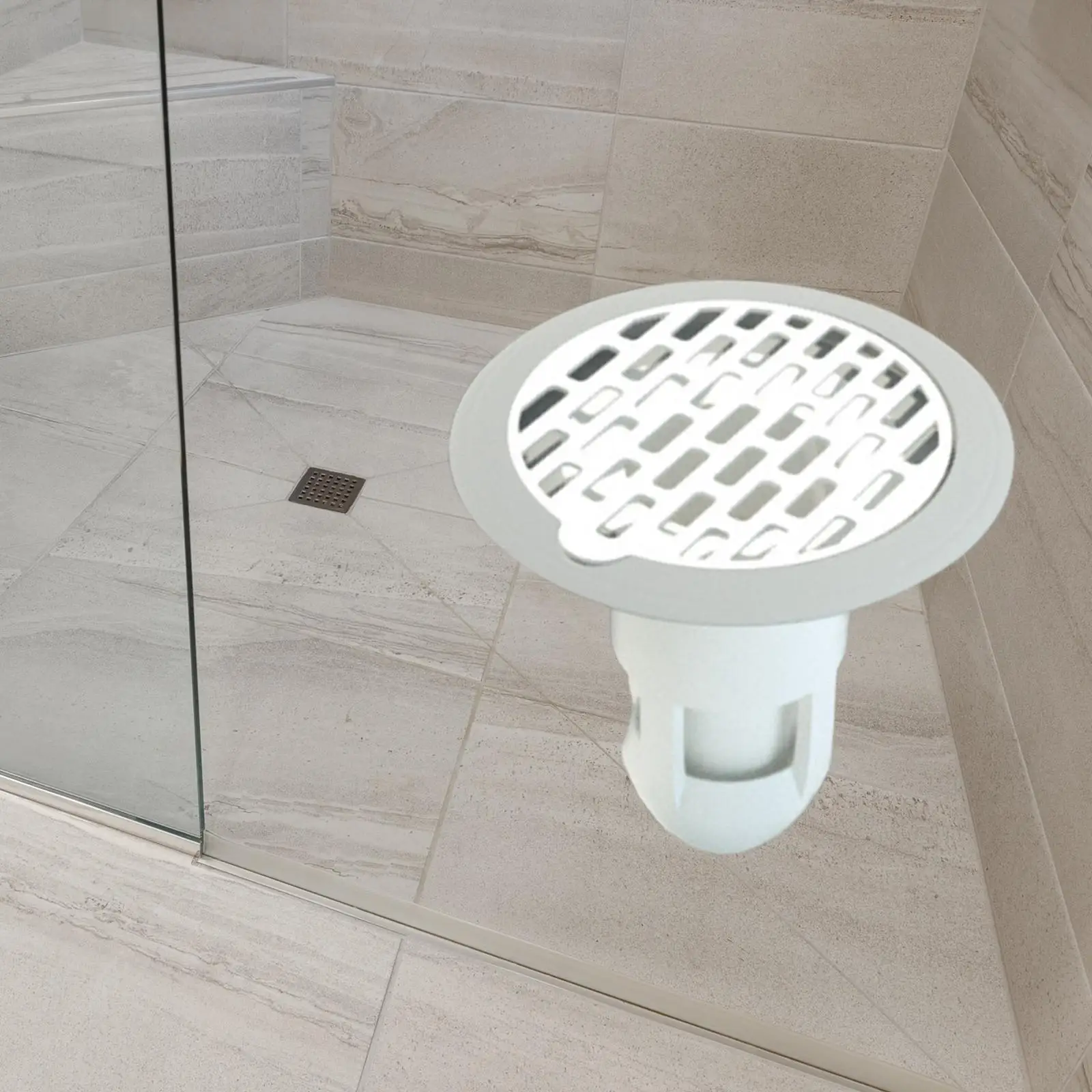 Shower Floor Drain, s Drain Strainer, Removable Cover Plug Backflow Preventer
Shower Floor Drain, s Drain Strainer, Removable Cover Plug Backflow Preventer