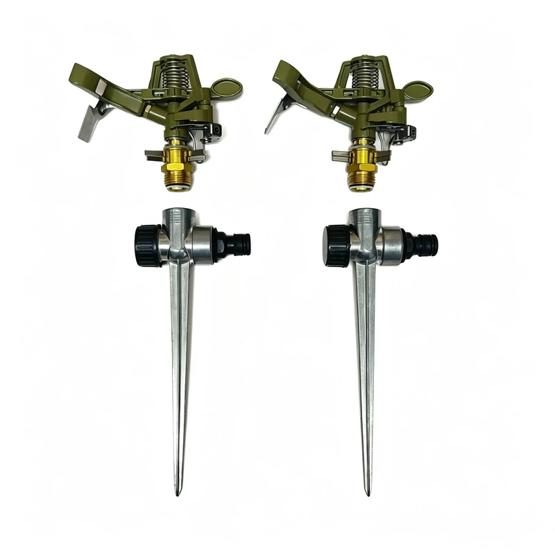 Set Zinc Alloy Water Sprinklers for Lawns Yard Sprinklers Heavy Duty Sprinkler Heads Adjustable 360 Large Area Irrigation
Set Zinc Alloy Water Sprinklers for Lawns Yard Sprinklers Heavy Duty Sprinkler Heads Adjustable 360 Large Area Irrigation