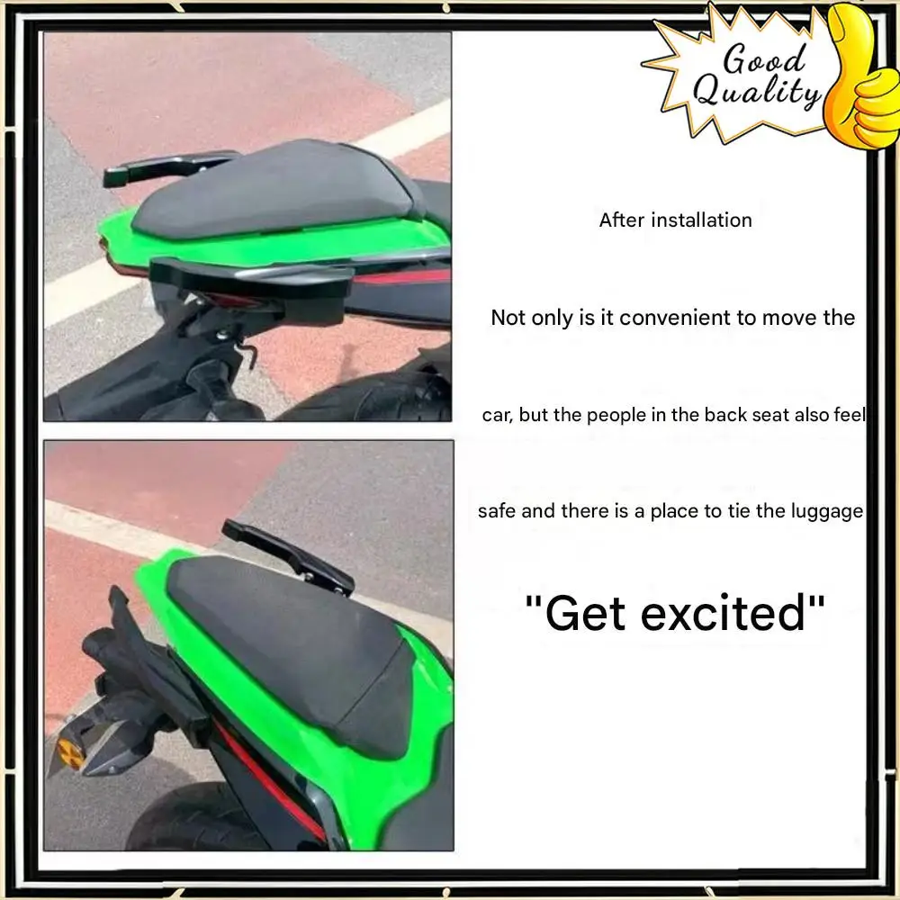 Good Quality For Kawasaki Z400 NINJA400 18-23 years modified aluminum alloy rear armrest shelf moving car tail
Good Quality For Kawasaki Z400 NINJA400 18-23 years modified aluminum alloy rear armrest shelf moving car tail