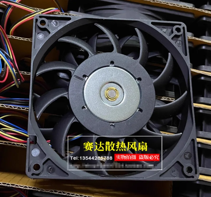 Delta Electronics FFB1248EH 7D73 DC 48 В 0,38 А 120x120x25 мм 4-проводной охлаждающий вентилятор для сервера
Delta Electronics FFB1248EH 7D73 DC 48 В 0,38 А 120x120x25 мм 4-проводной охлаждающий вентилятор для сервера