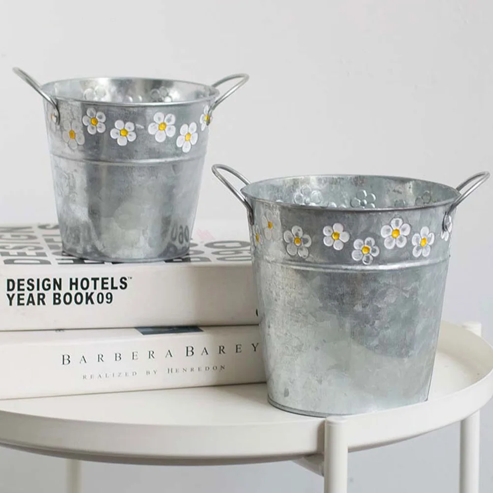 5 Pcs Retro Decor Wrought Iron Vase Rustic Flower Metal Bucket Vintage Decorative Jug Planter
5 Pcs Retro Decor Wrought Iron Vase Rustic Flower Metal Bucket Vintage Decorative Jug Planter