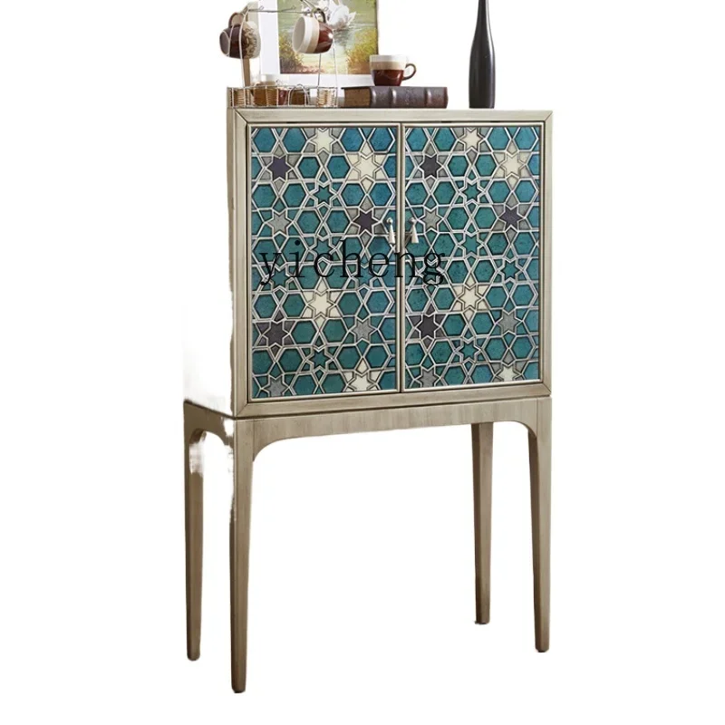 Affordable Luxury Style Solid Wood Wine Cabinet Handmade Glass Painted Designer High-End Art Decoration Storage
Affordable Luxury Style Solid Wood Wine Cabinet Handmade Glass Painted Designer High-End Art Decoration Storage