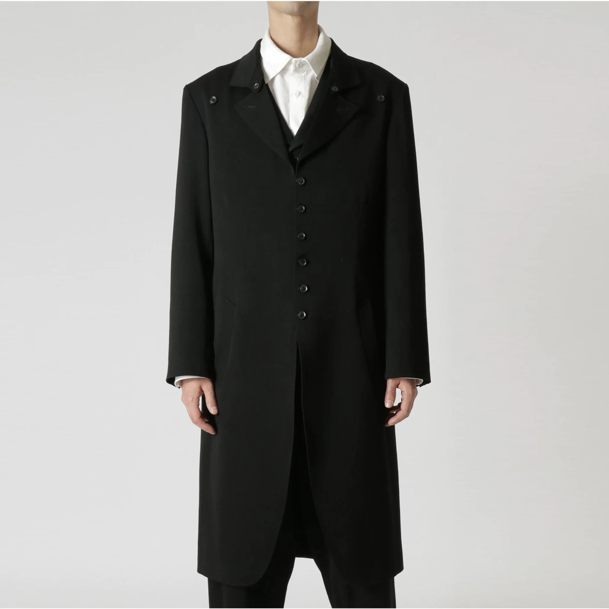 YOJI OOAK оригинальный дизайн шерстяной фрак куртка на пуговицах ветровка вечернее платье пальто большой дуговой подол
YOJI OOAK оригинальный дизайн шерстяной фрак куртка на пуговицах ветровка вечернее платье пальто большой дуговой подол