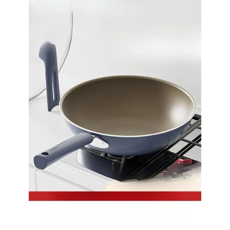 Titanium Ceramic Non-stick Wok for Cooking; No Diatomaceous Earth/no Coating for Home Gas Stove Wok Use.
Titanium Ceramic Non-stick Wok for Cooking; No Diatomaceous Earth/no Coating for Home Gas Stove Wok Use.