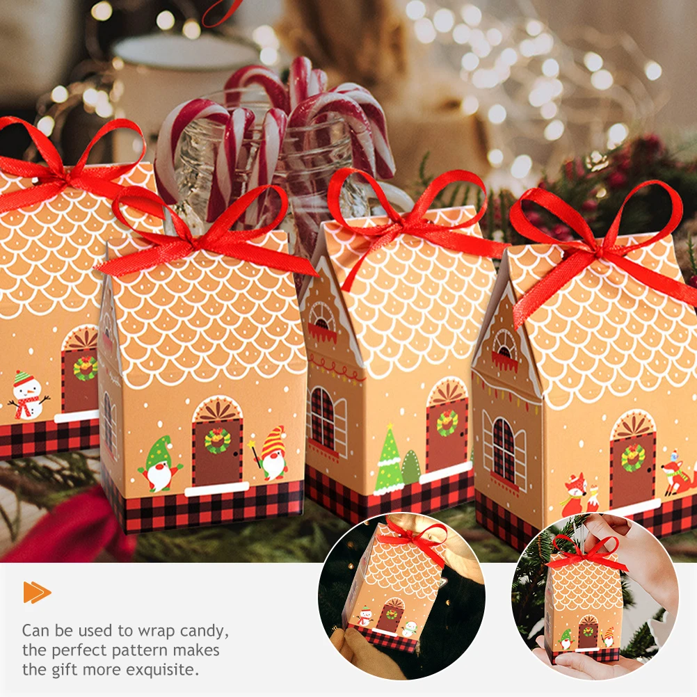 24 Pcs Christmas House Paper Boxes y Cookies Gifts Thick Paperboard DIY Treat Bags Party Favors Events School Activities
24 Pcs Christmas House Paper Boxes y Cookies Gifts Thick Paperboard DIY Treat Bags Party Favors Events School Activities