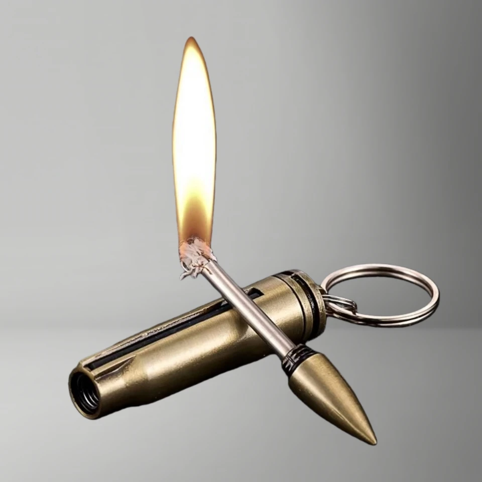 Multifunctional Metal Keychain Lighter - Small Match Used 10000 times Smoking Accessories for Cigarette Burning
Multifunctional Metal Keychain Lighter - Small Match Used 10000 times Smoking Accessories for Cigarette Burning