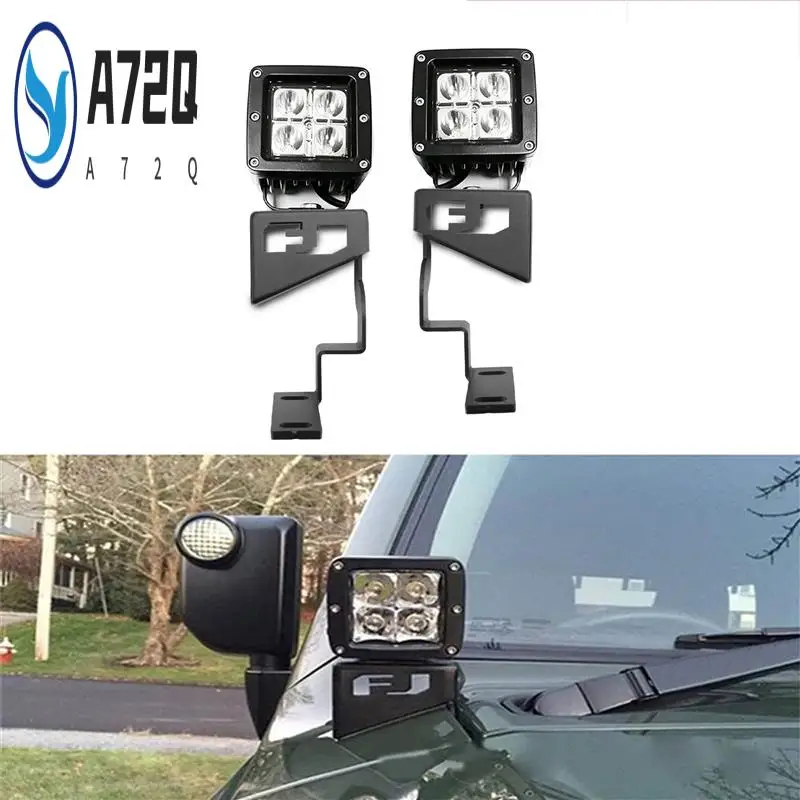 A72Q-автомобильный светодиодный передний капот, кронштейн для рабочего освещения, монтажный держатель, кронштейн для прожектора капота для Toyota Fj Cruiser 2007-2016
A72Q-автомобильный светодиодный передний капот, кронштейн для рабочего освещения, монтажный держатель, кронштейн для прожектора капота для Toyota Fj Cruiser 2007-2016
