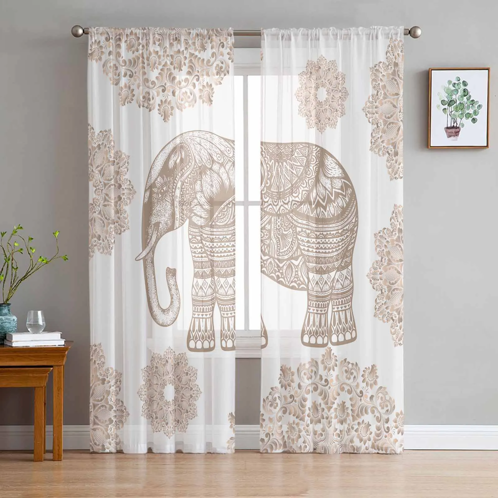 Богемные шторы с изображением животных слона, прозрачные Занавески для гостиной, занавески для дома, спальни, вуаль, занавески, тюлевые Оконные Занавески
Богемные шторы с изображением животных слона, прозрачные Занавески для гостиной, занавески для дома, спальни, вуаль, занавески, тюлевые Оконные Занавески