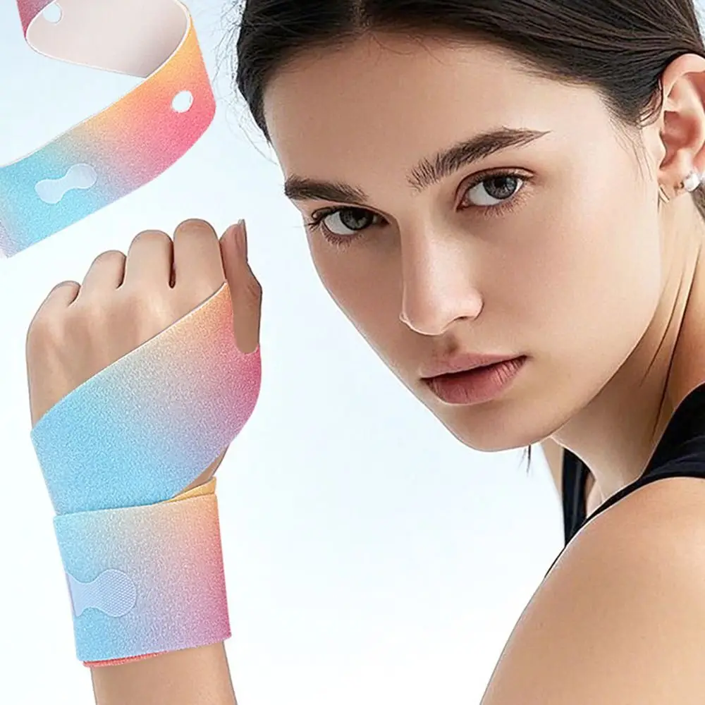 Professional Ultra-Thin Fitness Wrist Brace Elastic Colorful Workout Wristbands Breathable Adjustable Wrist Support
Professional Ultra-Thin Fitness Wrist Brace Elastic Colorful Workout Wristbands Breathable Adjustable Wrist Support