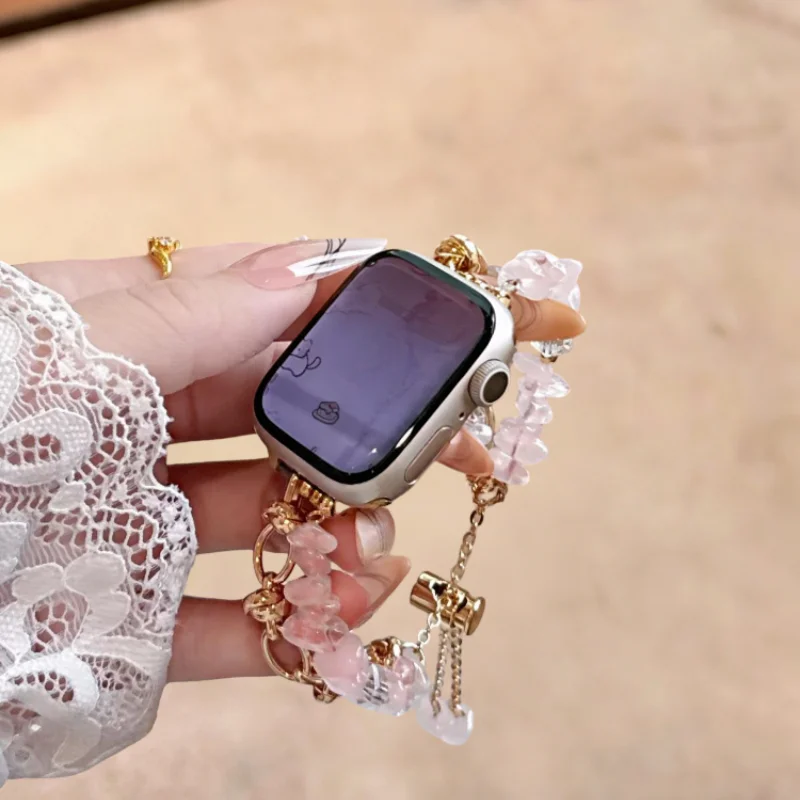 Retro luxury style watch strap compatible with iWatch watch strap 38mm 40mm 41mm 42mm 44mm 45mm 49mm fashionable handmade watch
Retro luxury style watch strap compatible with iWatch watch strap 38mm 40mm 41mm 42mm 44mm 45mm 49mm fashionable handmade watch