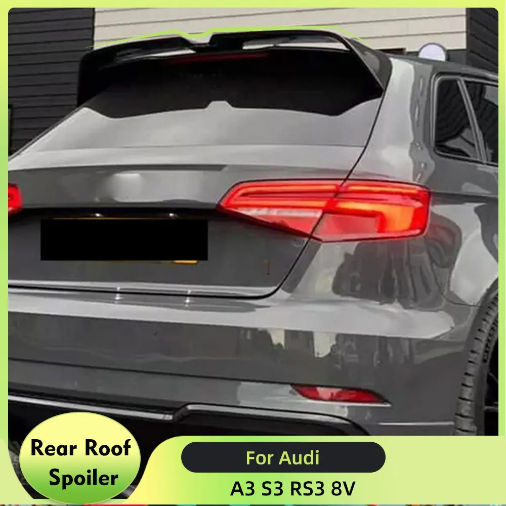 Real Carbon Fiber Rear Roof Spoiler Window Wings Lip for Audi S3 RS3 A3 Typ 8V Sline Hatchback 4 Door 2014 - 2018 Not fit 2 Door
Real Carbon Fiber Rear Roof Spoiler Window Wings Lip for Audi S3 RS3 A3 Typ 8V Sline Hatchback 4 Door 2014 - 2018 Not fit 2 Door